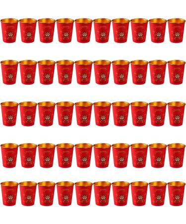 Set of 50 Paper Drinking Cups Dragon Theme Paper Beverage Cups Throwaway Paper Cups Suitable for Party and Gatherings - Buy Online on GoSupps.com