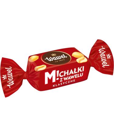 WAWEL SA Wawel Michalki Klasyczne candy with peanuts in chocolate 245 g - Buy Online on GoSupps.com