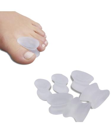 Ortho Pauher Gel Toe Separator - Toe Spreader for Bunion Treatment and Bunion Pain Relief - Kit S/M/L (3 Pairs) Kit Small / Medium / Large