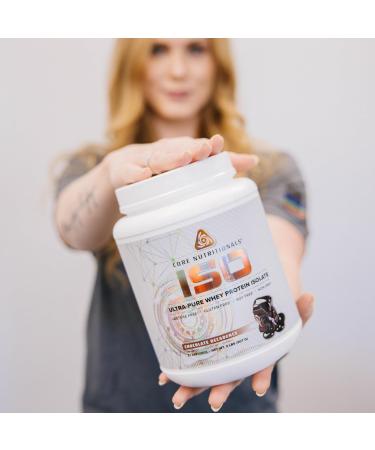 Core Nutritionals ISO Whey Protein Isolate - 100% Micro Filtered Zero Artificial Fillers 25g Protein per Serving 80 Servings - Chocolate Decadence - Buy Online on GoSupps.com