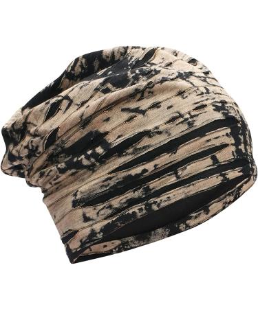 Winter Knitted Riding Cap | DUOWEI Unisex Ski Hat | Warm Baseball Cap Khaki - Buy Online on GoSupps.com
