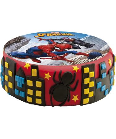 Dekora 231393 Cake Topper SUGAR FREE for SPIDERMAN fans 15.5cm Edible - Buy Online on GoSupps.com
