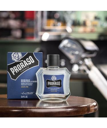 Proraso Beard Balm Azur Lime 100ml - Fragrant Beard Care Relieves Itching & Irritation | Made in Italy - International Shipping Available - Buy Online on GoSupps.com
