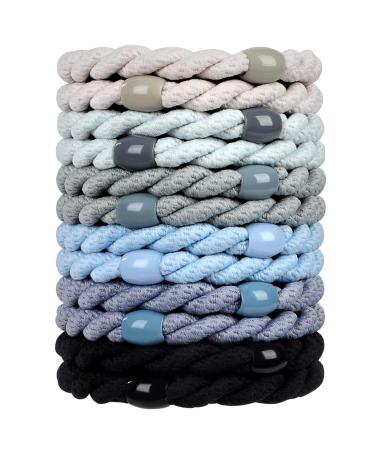 COZEASY 12 pieces elastic hair ties (Z 25)