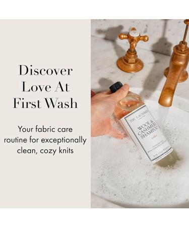 The Laundress Wool & Cashmere Shampoo | Double Concentrated Cedar Scent | Wool Detergent 16 Fl Oz - Perfect for Luxury Fabrics - Buy Online on GoSupps.com
