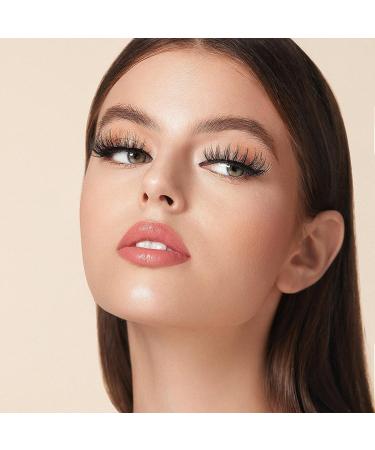 3D Faux Mink Lashes - 8 Pairs | Handmade Luxurious Volume | Fluffy & Natural False Eyelashes - Buy Online on GoSupps.com