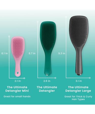 Tangle Teezer The World Detangler Hairbrush - Ideal for Wet & Dry Hair | All Hair Types | Reduces Nodes & Breakage | Green Jungle - Buy Online on GoSupps.com