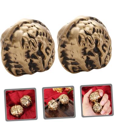 Fomiyes Chinese Walnuts - Relaxation & Finger Exercise Baoding Balls for Seniors | Feng Shui Decoration & Art - Buy Online on GoSupps.com