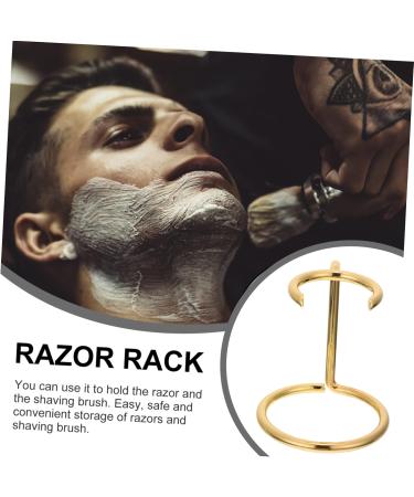 Doitool Metal Razor Brush Holder | Essential Oils & Shaving Tool Stand | Durable Metal Frame for Men - Buy Online on GoSupps.com