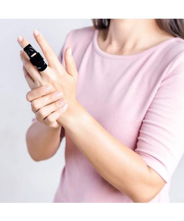 VHOPMORE Finger Splint Thumb Brace for Support & Arthritis Relief - Adjustable Trigger & Mallet Finger Splints for Sports Injuries - Ideal for Basketball, Volleyball, Tennis - Buy Online on GoSupps.com