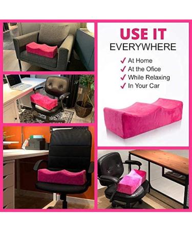 BBL Pillow After Surgery Brazilian Butt Lift Pillow Post Surgery Recovery Seat Booty Foam Lift Pad Fits in Car Seat and Office Chair - Buy Online on GoSupps.com