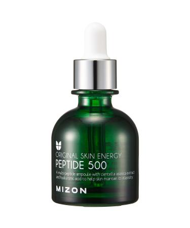 MIZON Peptide 500 Ampoule  Anti-wrinkle  Safe Formula  Moisturizing (1.01 fl oz 30ml)