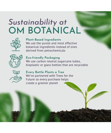 Om Botanical Natural Face Moisturizer - pH-Balanced Lightweight SPF 15 Cream for Women and Men - Vegan & Cruelty-Free - Buy Online on GoSupps.com