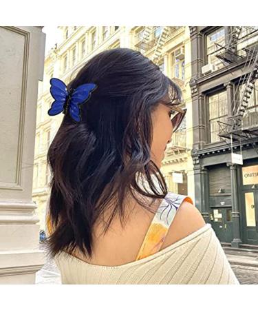 Daily Large Hair Clips With For Butterfly Decor Hair Clips For Women Thick Hair Premium Jaw Clips For Thick Hair Large Coffee - Buy Online on GoSupps.com