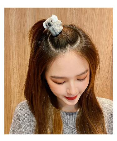 CRIZAN 2Pcs Brown Grey Plush Koala Sisters Hair Jaw Clips - Best Friends Cute Non Slip Hair Clamps for Girls & Kids - Buy Online on GoSupps.com