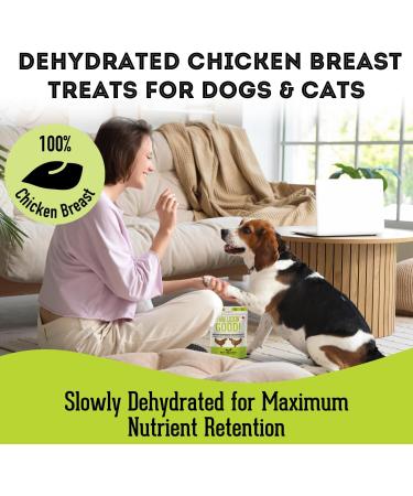 The Granville Island Pet Treatery|Dehydrated Protein Chicken Breast Treat for Dogs & Cats Slowly Dehydrated Raw Single Ingredient Maintain Nurtients Vitamins and Healthy Oils Made in Canada 80g Chicken 80 g (Pack of 1) - Buy Online on GoSupps.com