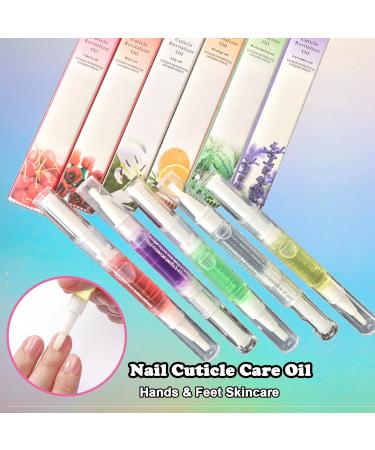 15 PCS Cuticle Oil Pen Set | Nourishing Nail Care with Fruit Plant Fragrance | Moisturizing Cuticle Treatment & Repair Oil for Healthy Nails - Buy Online on GoSupps.com