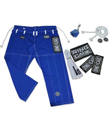Ring to Cage ULTIMA BJJ Gi Set - Blue (A3) | 2 Pants Included - Buy Online on GoSupps.com