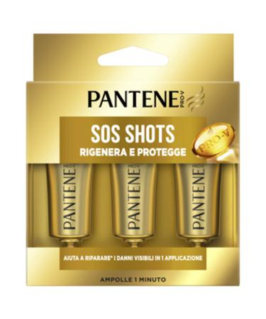 Pantene 1 Minute Wonder Ampoules Intensive Cure for Hair 1 Pack of 3 Ampoules of 15 ml