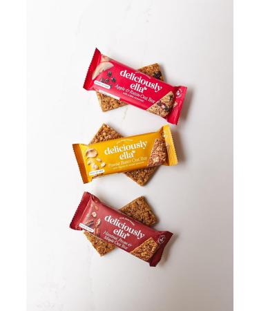 Deliciously Ella Oat Bars (16 x 50g) - Apple & Raisin Flavor | Healthy Snack Option - Buy Online on GoSupps.com