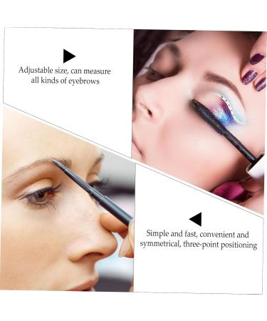 Beavorty 1 Pc Lady Tools Gold Ratio Eyebrow Measuring Ruler Eyebrow Drawing Tool Template Travel Portable - Buy Online on GoSupps.com
