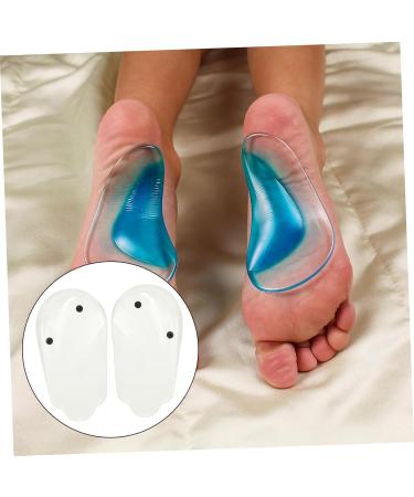NOLITOY Women's Silicone Heel Pads - 5 Pairs of Invisible Foot Protectors Double Inserts for Comfort & Support - Assorted Colors 10.9X5.7X1CM - Buy Online on GoSupps.com