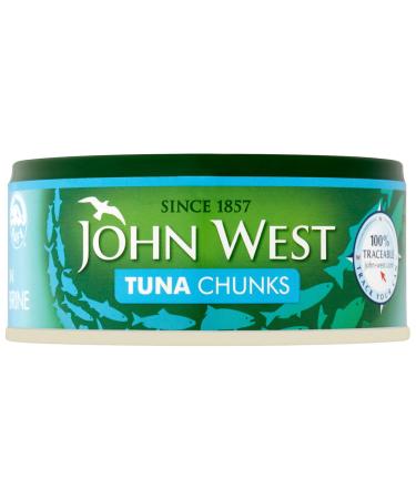John West Tuna Chunks in Brine 145 g Brine 160 g (Pack of 1)