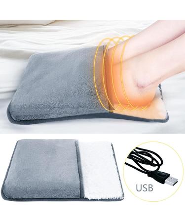 USB Foot Warmer & Heated Foot Bag - Slipproof Cushion for Pain Relief | Indoor Heated Footwear for Men & Women - Buy Online on GoSupps.com