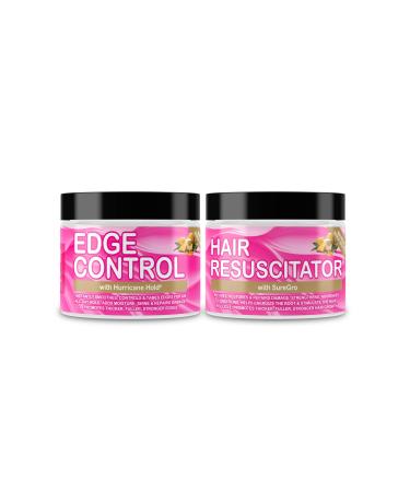 GOOD2GRO Hair Resuscitator & Edge Control - 2-4oz | Regrows & Repairs for Thicker Fuller Edges | Instantly Holds Controls & Shines | Vegan & Cruelty-Free