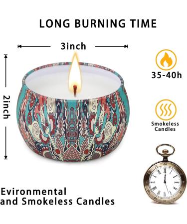 Yinuo Candle Gift Set for Women | 8 Soy Wax Aromatherapy Candles - Perfect for Mother's Day Christmas Birthdays & Valentine's Day - Buy Online on GoSupps.com