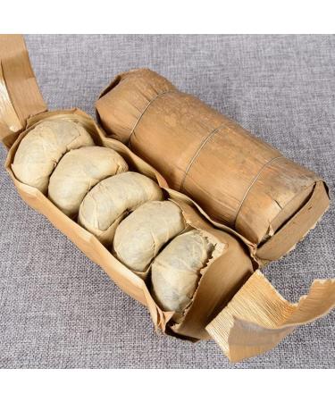 HQZM Yunnan Puer Mature Tea Aged Fragrance Puer Black Tea 100g More Fragrant As It Ages 100g * 5 pieces 100g * 5 pieces - Buy Online on GoSupps.com