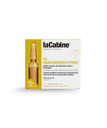 La Cabine 5x Pure Hyaluronic 10 Ampoules of 2 ml