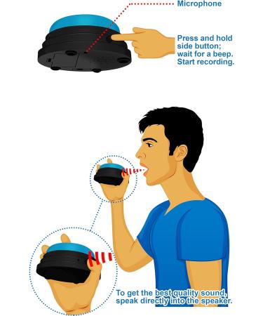 LightUp Paws LED Training Buttons for Dogs & Pets | Recordable Buzzers for Easy Communication | Perfect Pet Gift with Free Stickers - Buy Online on GoSupps.com