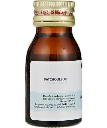 Hemani Patchouli Oil 30ml - 100% Pure Pogostemon cablin Oil for Relaxation Skin & Hair Care Mindfulness and Emotional Balance - Therapeutic Grade Essential Oil - Buy Online on GoSupps.com