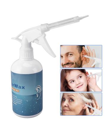 Premium Ear Wax Removal Kit - 500ml Reusable ABS Tool for Home Use | Safe & Effective Ear Cleaning - Buy Online on GoSupps.com