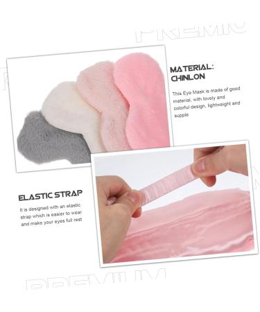Didiseaon 4pcs Plush Silk Eye Masks - Sleep Mask Set for Women & Men - Comfort Blindfolds & Eye Shades - Ideal for Travel & Relaxation - Buy Online on GoSupps.com