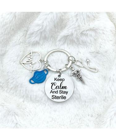 Surgical Tech Keychain | Perfect Appreciation Gift for Surgical Technologists Nurses & Assistants - Ideal for Graduation & Birthdays - Buy Online on GoSupps.com