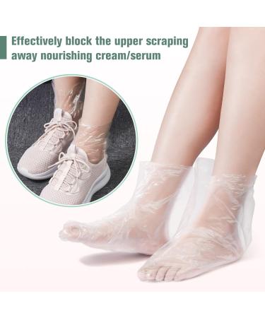 PROUSKY 100 Pack Disposable Booties for Paraffin Wax Bath - Pedicure & Spa Wax Treatment - Buy Online on GoSupps.com