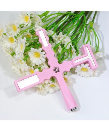 Humkopnl Cat Eye Magnet Tool Magnetic Nails Polish Wand | 5 in 1 Nail Design Tools for Cat Eye Gel Nail Polish Design Home Manicure Pink - Buy Online on GoSupps.com