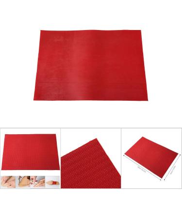 Cowhells Anti Skid Shoe Sole Pad - Wear Resistant Repair Tool for Casual & Sports Shoes | 58cm x 38cm x 2.2mm (Red) - International Shipping Available - Buy Online on GoSupps.com