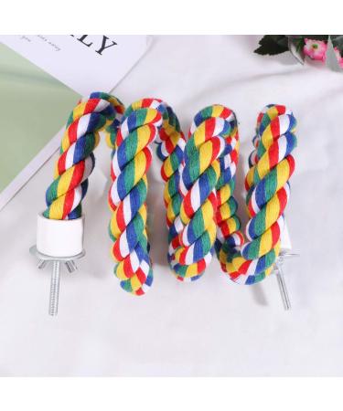 ULTECHNOVO 105cm Chicken Swing Rope Perch for Parrots - Bird Climbing Stand & Toy for Parakeets, Cockatiels, Conures, Macaws - Buy Online on GoSupps.com