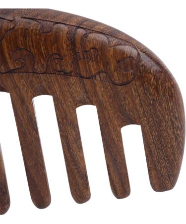 BbteK Combing Brush for Men and Women Hair Combs Wooden Pocket Combs Wide Tooth Combs Beard Combs Hair Styling Tools Delicate Combs Barber Comb Comb for Curly Hair Comb - Buy Online on GoSupps.com