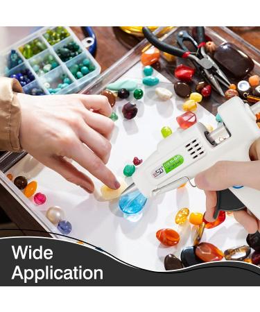 Krightlink Mini Hot Glue Gun Kit with 30 Glue Sticks - High Temp for School Crafts and DIY Arts - 20w - Buy Online on GoSupps.com