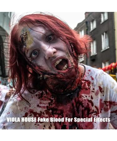 VIOLA HOUSE Blood Red Spray - Halloween Sfx Makeup Paint for Vampire, Zombie & Carnival - 50g - Buy Online on GoSupps.com