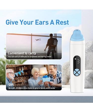 Ear Pressure Relief Device Unclog Eustachian Tubes 3 Speed Adjustable Ideal for Flying Diving & Tinnitus Relief - Buy Online on GoSupps.com