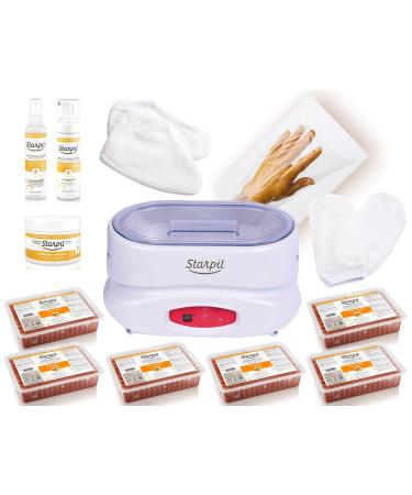 Kosmetex paraffin set Starpil kit paraffin warmer paraffin and cosmetics in a set