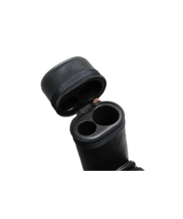 HAN'S DELTA 1x1 Hard Oval Pool Cue Billiard Stick Carrying Case, (Several Colors Available) Black - Buy Online on GoSupps.com