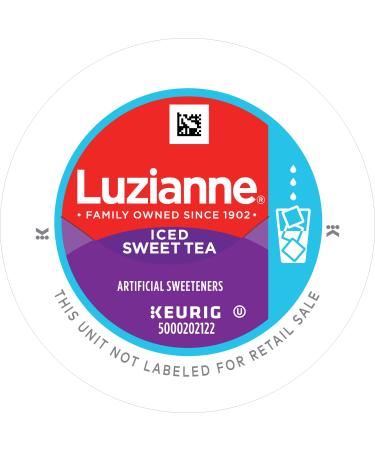 Luzianne Sweet Iced Tea, Single Serve K-Cup Pods, 12 Count 12 Count (Pack of 1)
