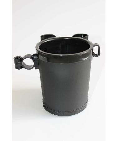 Bike Cup Holder with Cell Phone and Key Holder Combo for Beach Cruiser and Commuter Bikes - Black - Buy Online on GoSupps.com