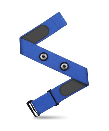 COOSPO replacement breast belt replacement heart frequency knife soft belt compatible with Wahoo Tickr/Polar H7/Garmin HRM-Dual/Moofit/Xoss/Power Labs/Coospo Blue 36